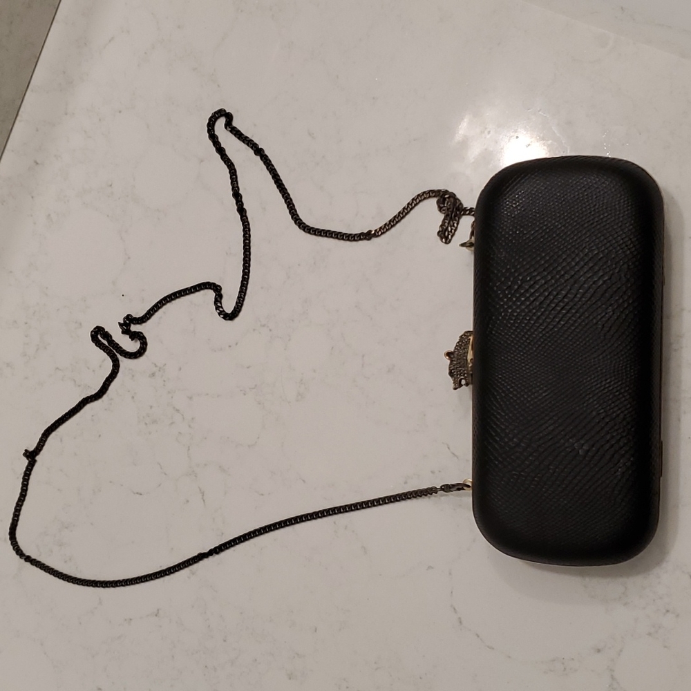 House Of Harlow 1960 "Adele" clutch w chain